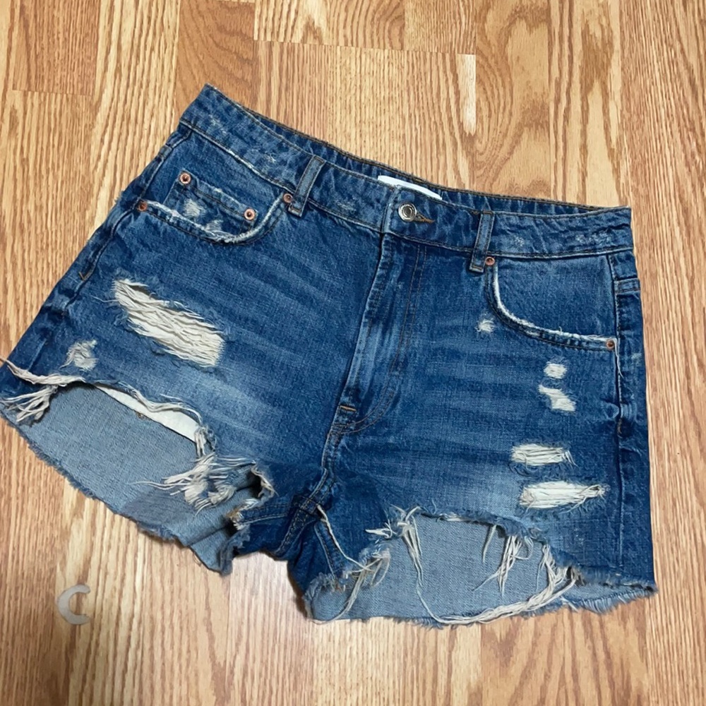 NWOT ZARA high waist shots
